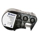 Afbeelding van Brady M4C-500-595-CL-WT tape vinyl wit op transparant | 12,7 mm x 6,1 m (origineel)
