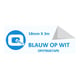 Afbeelding van Brother TZe-FA4 textieltape blauw op wit voor stoffen 18mm (huismerk)