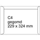 Raadhuis akte envelop | gegomd | C4 | 229 mm x 324 mm | 25 stuks | RAARD-203080-25