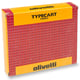 Afbeelding van Olivetti 80834 nylon inktlint zwart (origineel)