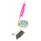 Afbeelding van Dishmatic Afwasborstel | antibacterieel | grijs roze