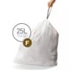 Simplehuman vuilniszakken | met trekband | code F | 25 liter | 20 stuks | SI699NA3160