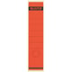 Leitz 1640 rugetiketten | rood | zelfklevend | breed | 61 mm x 285 mm | 10 etiketten | LEI16400025
