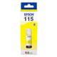 Afbeelding van Epson 115 inktfles geel (origineel)