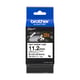 Afbeelding van Brother HSe-231E krimpkous tape zwart op wit 12 mm (origineel)