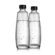 SodaStream DUO karaffen | 1 liter | glas | 2 stuks | SOD1047202410