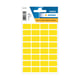 Herma 3641 multifunctionele etiketten | 12 x 18 mm | geel | 160 etiketten | HER3641