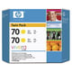 Afbeelding van HP 70 (CB345A) 2-pack geel