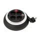 Brennenstuhl 1109220 Comfort Line kabelhaspel | 4 stopcontacten | 3 meter | zwart/wit | BRE1109220