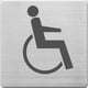 Alco AL-450-4 bordje gehandicaptentoilet | RVS | metaal/zwart | ALCAL-450-4