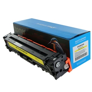 Afbeelding van Sneltoner huismerk vervangt HP CB542A nr. 125A toner cartridge geel