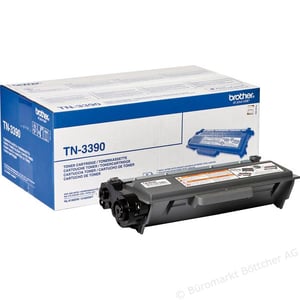 Afbeelding van Brother TN-3390 toner cartridge zwart extra hoge capaciteit (origineel)