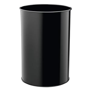 Afbeelding van Durable 330301 vuilnisbak | metaal | zwart | 30 liter