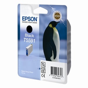 Afbeelding van Epson T5591 inktcartridge zwart (origineel)
