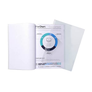 Afbeelding van Exacompta 42742E Serodo presentatiemappen | A4 | transparant | 10 stuks