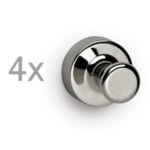 Afbeelding van Maul kegelmagneet | nikkel | 15 mm | 4 stuks