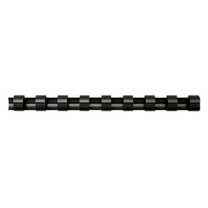 Afbeelding van Fellowes 5346507 bindrug 12 mm | A4 | plastic | zwart | tot 90 vel | 100 stuks