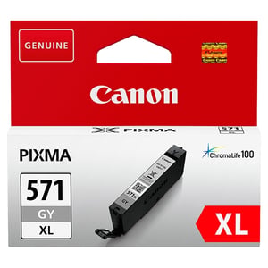 Afbeelding van Canon CLI-571GY XL inktcartridge grijs hoge capaciteit (origineel)