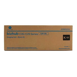 Afbeelding van Konica Minolta IUP-14K (A0WG03J) imaging unit zwart (origineel)
