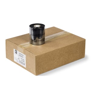 Afbeelding van Zebra 2300 / 02300BK08345 wax ribbon 83mm x 450m 12 stuks (origineel)