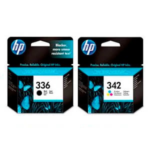Afbeelding van HP bundel 342(tricolor) + 336(black)