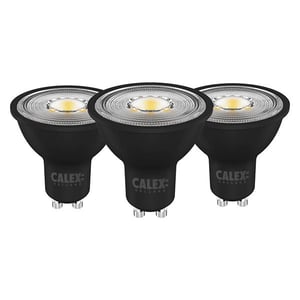 Afbeelding van Calex GU10 LED-spot | 4W (50W) | warm wit | 3 stuks