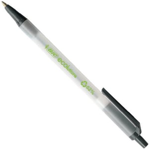 Afbeelding van BIC ECOlutions balpen | zwart | clic | 50 stuks