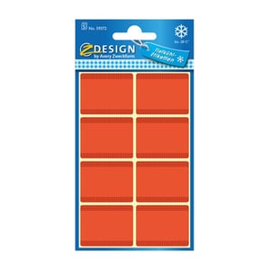 Afbeelding van Avery Zweckform 59372 diepvriesetiketten | rood | 40 etiketten