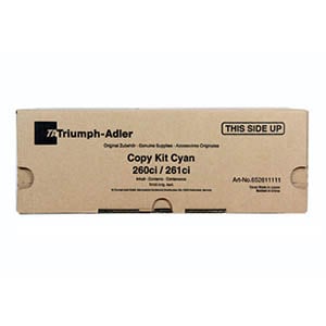 Afbeelding van Triumph-Adler 652611111 toner cartridge cyaan (origineel)
