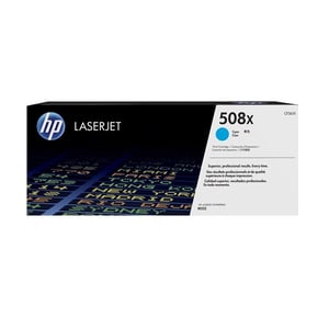 Afbeelding van HP CF361X nr. 508X toner cartridge cyaan hoge capaciteit (origineel)