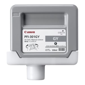 Afbeelding van Canon PFI-301GY inktcartridge grijs (origineel)