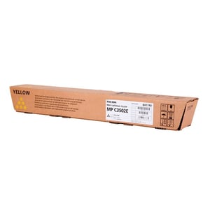 Afbeelding van Ricoh type MP C3502E toner cartridge geel (origineel)
