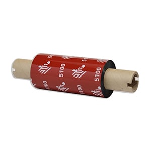 Afbeelding van Zebra 5100 / 05100BK11045 hars ribbon 110mm x 450m 6 stuks (origineel)