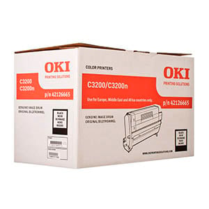 Afbeelding van OKI 42126665 drum zwart (origineel)