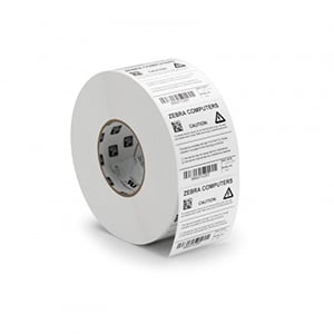 Afbeelding van Zebra PolyPro 4000D (3003355) label 76,2mm x 25,4mm 16 rollen (origineel)