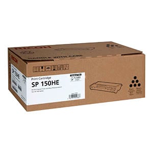 Afbeelding van Ricoh SP 150HE toner cartridge zwart hoge capaciteit (origineel)