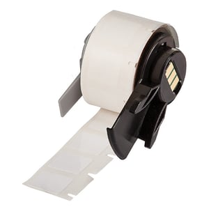 Afbeelding van Brady M6-17-7351 vinyl labels wit | 25,40 mm x 12,70 mm (origineel)