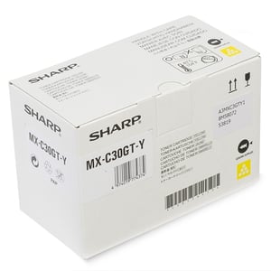 Afbeelding van Sharp MX-C30GTY toner cartridge geel (origineel)