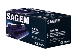 Afbeelding van Sagem CTR 33 toner cartridge + drum (origineel)