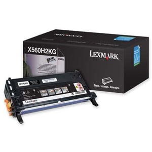Afbeelding van Lexmark X560H2KG toner cartridge zwart hoge capaciteit (origineel)