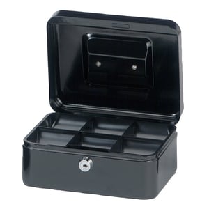 Afbeelding van Maul 5610290 stalen geldkist | metaal | zwart | met slot