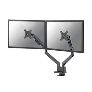 Afbeelding van Neomounts Next Slim Desk gasgeveerde monitorarm | 2 monitoren | 17-35 inch | zwart | 9 kg