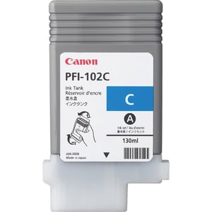 Afbeelding van Canon PFI-102C inktcartridge cyaan (origineel)