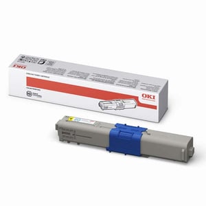 Afbeelding van OKI 44469704 toner cartridge geel (origineel)
