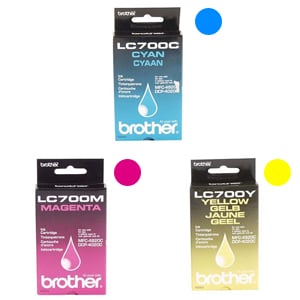Afbeelding van Brother bundel LC-700 (cyan+ magenta+ yellow)