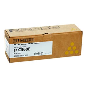 Afbeelding van Ricoh 408191 toner cartridge geel (origineel)