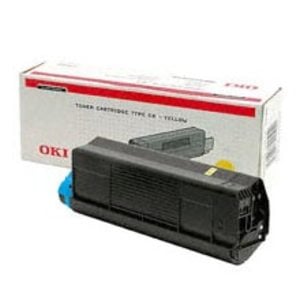 Afbeelding van OKI 43034805 toner cartridge geel (origineel)