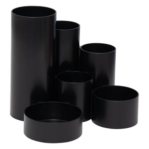 Afbeelding van Maul 4115690 MAULtubo pennenhouder | zwart | gerecycled kunststof | 6 vakken