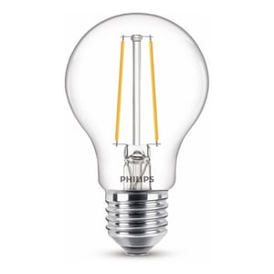 Afbeelding van Philips E27 filament LED-lamp | 2.2W (25W) | warm wit | peermodel