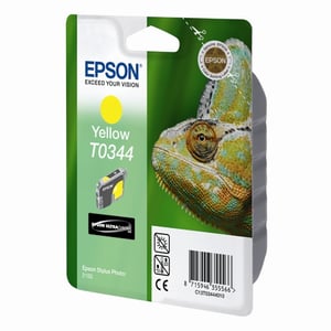 Afbeelding van Epson T0344 inktcartridge geel (origineel)